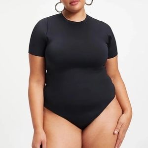 Good American Scuba Short Sleeve Bodysuit Size 5 2XL